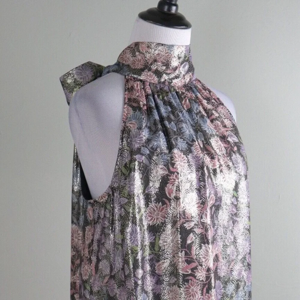 J.Crew Collection Metallic Jacquard Chiffon, Medium